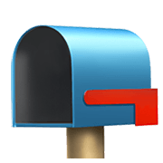 📭 Emoji offener Briefkasten ohne Post Apple iOS 12.1.