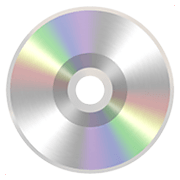 Émoji 💿 CD sur Apple iOS 12.1.