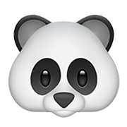 🐼 Emoji Rosto De Panda na Apple iOS 12.1.