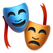 🎭 Emoji Máscaras De Teatro en Apple iOS 12.1.