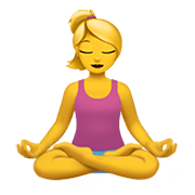 Émoji 🧘 Personne Dans La Posture Du Lotus sur Apple iOS 12.1.