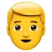 Emoji 👱 Persona Bionda su Apple iOS 12.1.
