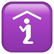 Emoji 🛐 Luogo Di Culto su Apple iOS 12.1.