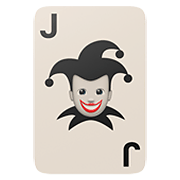 Émoji 🃏 Carte Joker sur Apple iOS 12.1.
