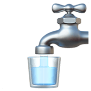 🚰 Emoji Trinkwasser Apple iOS 12.1.