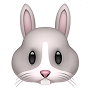 Émoji 🐰 Tête De Lapin sur Apple iOS 12.1.