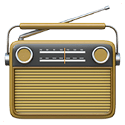 Emoji 📻 Radio su Apple iOS 12.1.