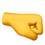 Emoji 🤜 Pugno A Destra su Apple iOS 12.1.