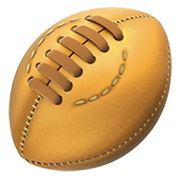 Emoji 🏉 Pallone Da Rugby su Apple iOS 12.1.