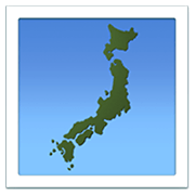 Emoji 🗾 Mappa Del Giappone su Apple iOS 12.1.
