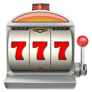Emoji 🎰 Slot Machine su Apple iOS 12.1.