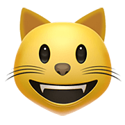 Emoji 😺 Gatto Che Sorride su Apple iOS 12.1.