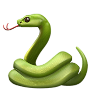 Émoji 🐍 Serpent sur Apple iOS 12.1.