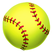 🥎 Emoji Pelota De Softball en Apple iOS 12.1.