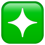 Émoji ❇️ éclat sur Apple iOS 12.1.