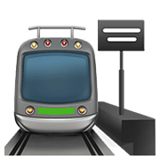 🚉 Emoji Estación De Tren en Apple iOS 12.1.