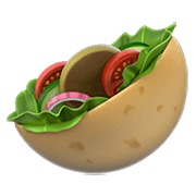 Émoji 🥙 Kebab sur Apple iOS 12.1.