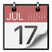 📆 Emoji Abreißkalender Apple iOS 12.1.