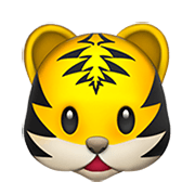 Émoji 🐯 Tête De Tigre sur Apple iOS 12.1.