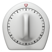 ⏲️ Emoji Relógio Temporizador na Apple iOS 12.1.