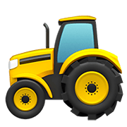 Émoji 🚜 Tracteur sur Apple iOS 12.1.