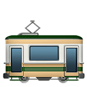 Émoji 🚋 Wagon De Tramway sur Apple iOS 12.1.