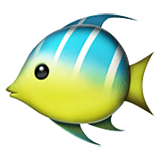 Emoji 🐠 Pesce Tropicale su Apple iOS 12.1.