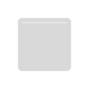 Emoji ◽ Quadrato Bianco Medio-piccolo su Apple iOS 12.1.