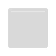 ◻️ Emoji Quadrado Branco Médio na Apple iOS 12.1.