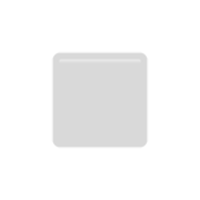 ▫️ Emoji Quadrado Branco Pequeno na Apple iOS 12.1.