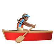 Émoji 🚣🏽‍♀️ Rameuse Dans Une Barque : Peau Légèrement Mate sur Apple iOS 12.1.
