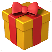 Émoji 🎁 Cadeau sur Apple iOS 12.1.