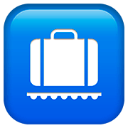 Emoji 🛄 Simbolo Del Ritiro Bagagli su Apple iOS 13.2.