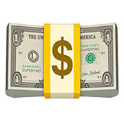 Émoji 💵 Billet En Dollars sur Apple iOS 13.2.