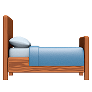 Emoji 🛏️ Letto su Apple iOS 13.2.