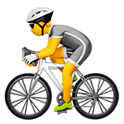 Emoji 🚴 Ciclista su Apple iOS 13.2.