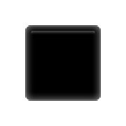 ◾ Emoji Cuadrado Negro Mediano-pequeño en Apple iOS 13.2.