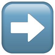 Émoji ➡️ Flèche Droite sur Apple iOS 13.2.