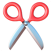 Emoji ✂️ Forbici su Apple iOS 13.2.