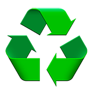 Émoji ♻️ Symbole Recyclage sur Apple iOS 13.2.