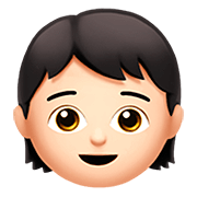 Emoji 🧒🏻 Bimbo: Carnagione Chiara su Apple iOS 13.2.