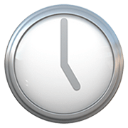 Émoji 🕔 Cinq Heures sur Apple iOS 13.2.