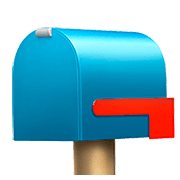 📪 Emoji geschlossener Briefkasten ohne Post Apple iOS 13.2.