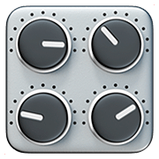 Émoji 🎛️ Boutons De Réglage sur Apple iOS 13.2.