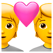 Emoji 💑 Coppia Con Cuore su Apple iOS 13.2.