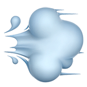 Emoji 💨 Nuvola Di Polvere su Apple iOS 13.2.