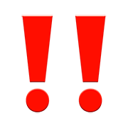Emoji ‼️ Doppio Punto Esclamativo su Apple iOS 13.2.