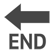 Emoji 🔚 Freccia END su Apple iOS 13.2.