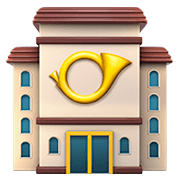 🏤 Emoji Postgebäude Apple iOS 13.2.