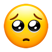 Emoji 🥺 Faccina Sull’orlo Delle Lacrime su Apple iOS 13.2.